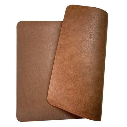 Placemats 2packs Pattern Faux Leather Placemats for Kitchen Table Indoor\u002FOutdoor Washable Placemat Wipeable Dining Table Mats
